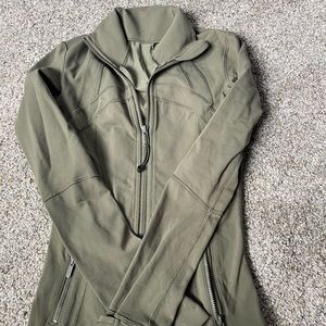 LULU ARMY GREEN DEFINE JACKET